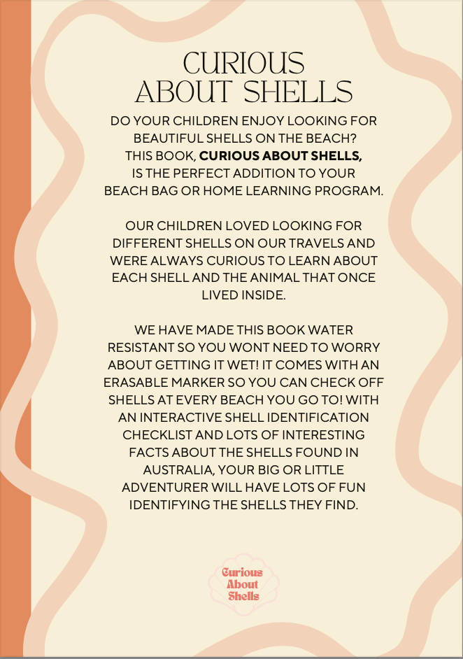Curious About Shells - Shell facts and identification checklist