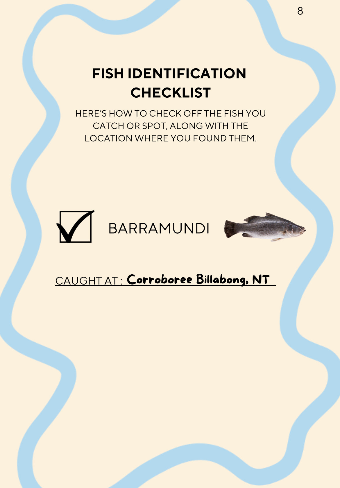 Curious About Fish - Fish facts and identification checklist